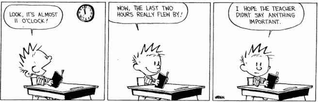 Calvin in Class